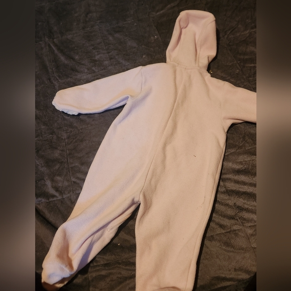 Babygirl fuzzy snow onsie - Picture 3 of 3